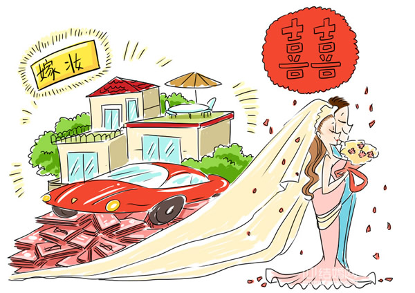 出嫁送嫁妆的风俗习惯