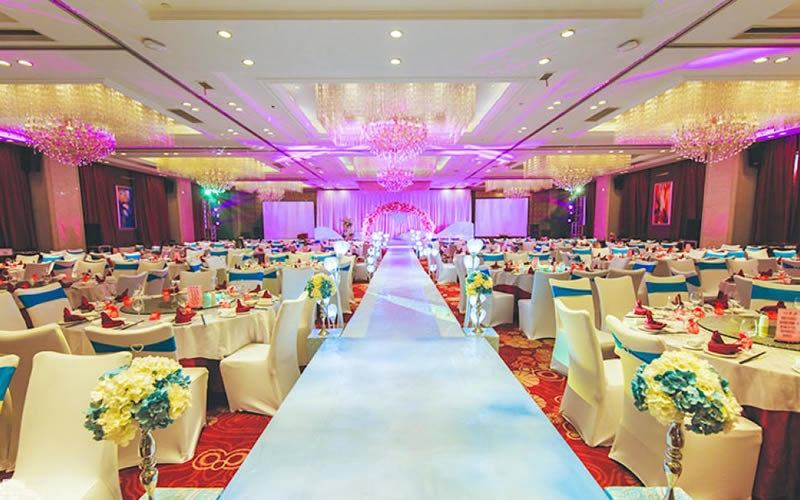婚宴酒店 东方石浦大饭店 宴会厅国际厅 4f